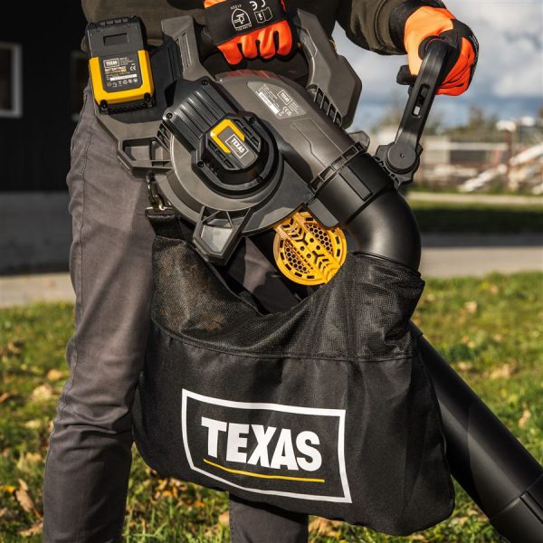 Akumulátorový vysávač a fukár lístia TEXAS BVX 2020 (20V) - Image 17